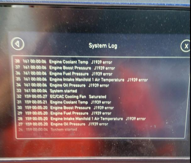 powertrain data link fault cat c 15